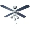Image de Bestron Ventilateur de plafond 102cm + lumière - dlhb42s