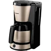 Image de Cafetière Bestron Acm1000sat Satin Collection Beige Et Noir