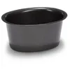 Image de PATISSE 4 moules aspics antiadhésif en acier revêtu - 9 x 55 cm - Noir