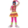 Image de Déguisement Reine des Clowns - Femme - Adulte - Intérieur - Multicolor