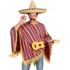 Image de Déguisement Poncho Tequila sunrise - Adulte