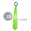 Image de Cravate - FUNNY FASHION - Néon fluo vert - Fermeture éclair - 43 cm - Adulte