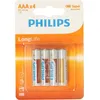 Image de PHILIPS Piles R03 / AAA Longlife - 1 5 V - Pack de 4
