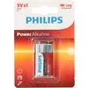 Image de Pile Philips Power Alkaline 9V 6LR61