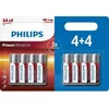 Image de 8 x Philips AA Power alCaline LR6 piles de longue durée