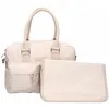 Image de Kidzroom Sac à langer en velours côtelé et son matelas nomade Beige - 28 x 40 cm