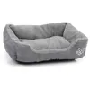 Image de Panier pour chat - BEEZTEES - Baboo 2069442 - Gris - 48x37x18 cm - Pour chat