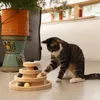 Image de Designed by Lotte Tour de jeu pour chats Mia 26x14 5 cm Bois 441350