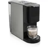 Image de Cafetière À Dosette Princess Comptoir Black, Silver Coffee Capsule 1 Tasses
