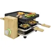 Image de Appareil à raclette - PRINCESS - Pure 4 - 4 poêlons - Revêtement anti-adhésif - Bambou