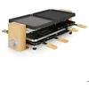 Image de Princess 162918 - Raclette pour 8 personnes 1300 W plaques réversibles boîtier bambou