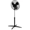 Image de Tristar Ventilateur sur pied noir VE-5756-3 vitesses - Oscillant - Hauteur et tête réglables - 5682 dB