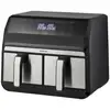 Image de Friteuse À Air Chaud Inventum Gf800hld Double 2x 4l Noir 1700w
