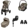 Image de MAXI-COSI Pack poussette naissance Oxford+ Cosi Pebble 360 Pro 2 Embase Familyfix 360 Pro Twillic Truffle
