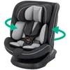 Image de SAFETY 1ST Siège auto Cosmo I-Safe I-Size De 0 à 12 ans 40 - 150 cm ceinturé Installation facile Rotation à 360° Black