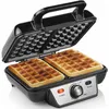 Image de Gaufrier Wf-2195 Noir 1 000 W 2 Gaufres Tristar