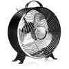 Image de Ventilateur Rétro En Métal Diamètre 25 Cm - 2 Positions Réglables
