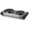 Image de Plaque de cuisson Tristar - Double plaque de cuisson en inox posable - 2 brûleurs - 2500W - Garantie 2 ans