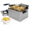 Image de Friteuse Princess 185000 - Habillage en Acier Inoxydable - 3270 W - 5 L - 33 X 185 X 36 cm - Métal