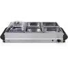 Image de Chauffe-plat Pour Buffet 300 W 6,8 L Acier Inoxydable Argenté Tristar
