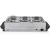 Image de Chauffe-plat Pour Buffet 200 W 4,2 L Acier Inoxydable Argenté Tristar