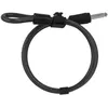 Image de Câble enfichable AXA RLE en acier noir 1500 x 10 mm