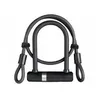 Image de Antivol Vélo U Axa Newton Lock Pro Mini + Câble 100cmx 10mm Nr - AXA - Mixte - Adulte - Noir