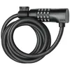 Image de Antivol à câble AXA Resolute C8-180 - Ø8 mm / 1800 mm noir