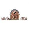 Image de Jouet éducatif - LITTLE-DUTCH - Little Farm - Bois naturel - 25 x 25 x 10 cm - À partir de 12 mois