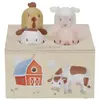 Image de Jouet Pop-up Little Dutch Little Farm 4 Animaux Multicolor Bois