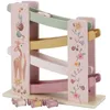Image de LITTLE DUTCH - Circuit Rampe En Bois Fsc Fairy Garden Rose Jaune Beige Vert Multicol