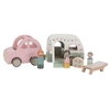 Image de Voiture Jouet Little Dutch Collection Caravane Bois Pastel