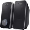 Image de Trust Arys Enceinte PC 2.0 pour Ordinateur, Haut Parleur PC, 28 Watt, Jack 3,5 mm, Alimentation USB, pour Portable, Noir en occasion ou reconditionné