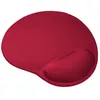 Image de Trust BigFoot Tapis de souris ergonomique repose-poignet gel base antidérapante surface microfibre   Confort bureau PC - Rouge