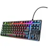 Image de Trust Gxt 833 Thado Clavier Gaming Usb Néerlandais Noir, Argent