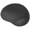 Image de Tapis De Souris Ergonomique Extra Large Trust Avec Repose Poignet En Gel Souple Noir