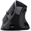 Image de Souris Verticale   TRUST   Voxx   Ergonomique   Rechargeable   Sans fil   Bluetooth & 2.4 GHz   Écran LED   Noir