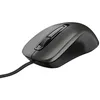 Image de Souris filaire optique - TRUST - Carve - Capteur optique précis - 1200 DPI - Design ergonomique - USB Noir