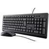 Image de Trust Primo Clavier Souris Incluse Bureau Usb Azerty Français Noir