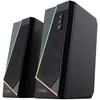 Image de Trust Gaming GXT 609 Zoxa Enceinte Gaming PC RGB 12W Alimentation USB Haut Parleur Ordinateur Gamer Baffle pour Bureau - Noir