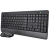 Image de Clavier Et Souris Trust Trezo Noir Monochrome Qwerty Qwerty Us