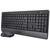 Image de Trust Trezo Clavier Souris Incluse Universel Rf Sans Fil Qwerty Espagnole Noir