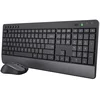 Image de Ensemble Clavier Et Souris Sans Fil Trust Trezo Confort Écoresponsable Noir