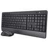 Image de Trust Trezo Ensemble Clavier Souris sans Fil, Configuration AZERTY Français, Conception Durable, Clavier Silencieux et Ergonomique, Batterie Longue Durée 48 Mois, 2.4 GHz, PC, Portable, Ordinateur en occasion ou reconditionné