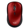 Image de Trust Yvi+ - souris - silencieuse - 2.4 GHz - rouge
