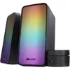 Image de Enceintes PC 2.0 RGB - TRUST - GXT 611 Wezz - Éclairage LED multicolore - Son stéréo clair - Alimentation USB - Gaming Noir
