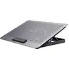 Image de Support Refroidissement Ordinateur Portable Trust Exto 180 Mm 8 Positions 16 Pouces Gris Aluminium
