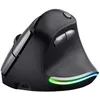 Image de Ratón Ergonómico Inalámbrico Trust Bayo Eco/ Batería Recargable/ Hasta 2400 Dpi