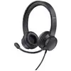 Image de Micro Casque Filaire Trust Ayda Pour Pc Noir