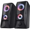 Image de Trust Gaming GXT 606B Javv Enceintes PC Gamer 2.0 12W, Éclairage LED RGB, Alimentation USB, pour Ordinateur / Portable - Noir en occasion ou reconditionné